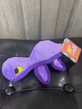New Barkbox Percy Plesiosaurus Small Bark Dog Plush Stuffed Crinkle Squeaky Toy